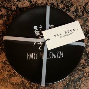 Rae Dunn halloween plates